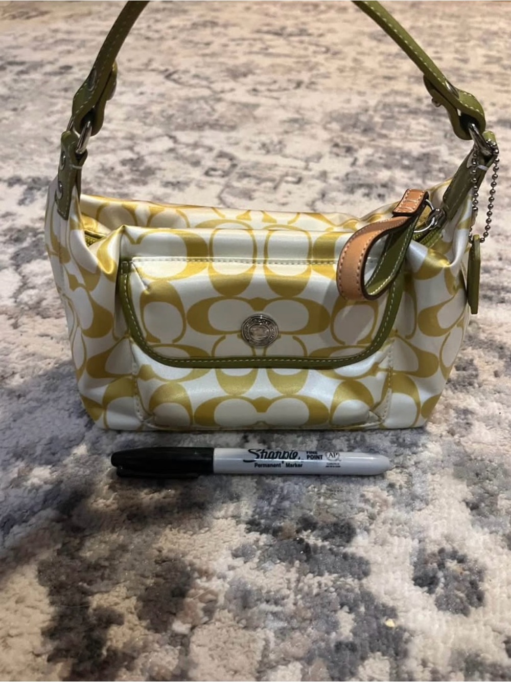 Mini vintage coach bag